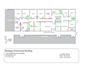 4230-4250 Hempstead Tpke, Bethpage, NY à louer Plan de site– Image 1 sur 1
