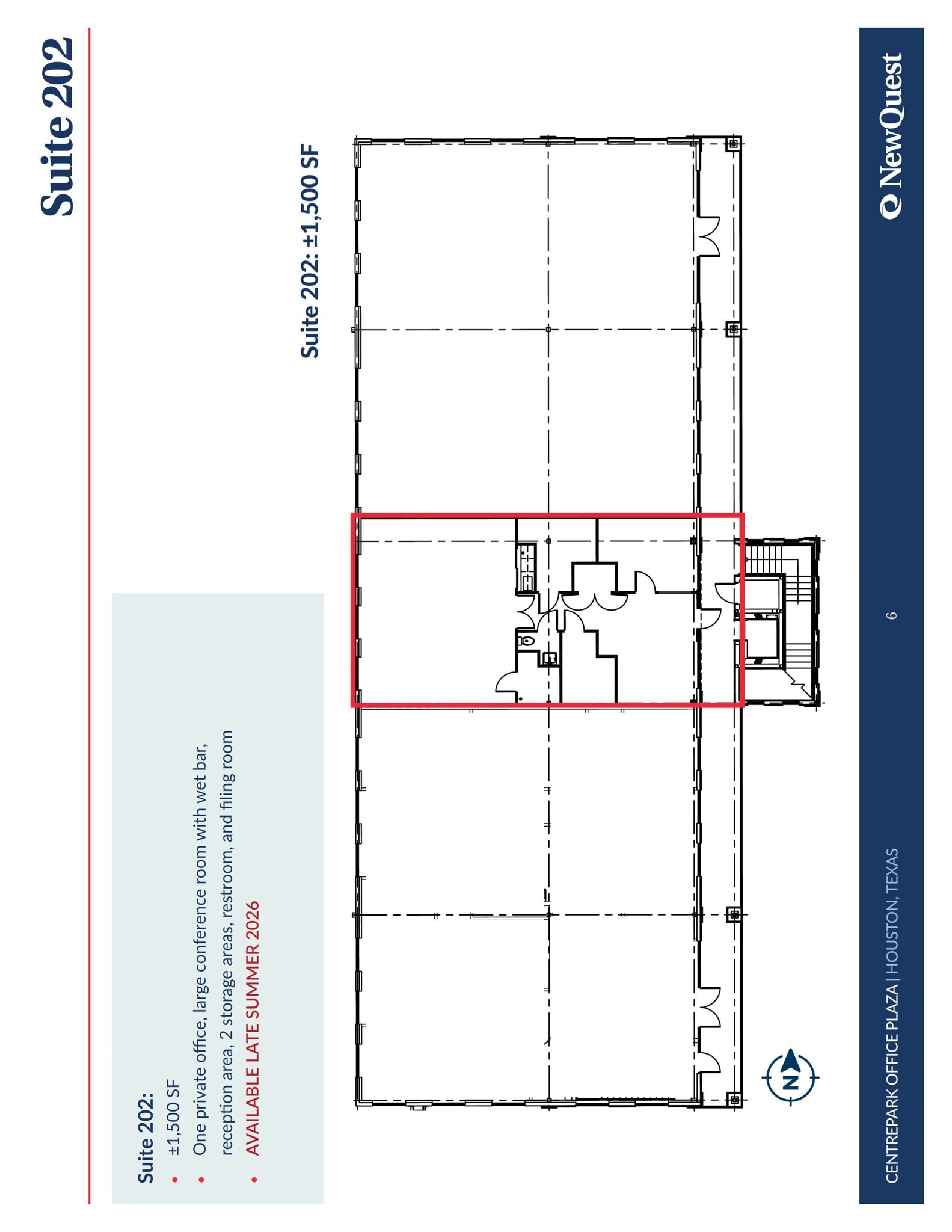 10355 Centrepark Dr, Houston, TX à louer Plan de site– Image 1 sur 1
