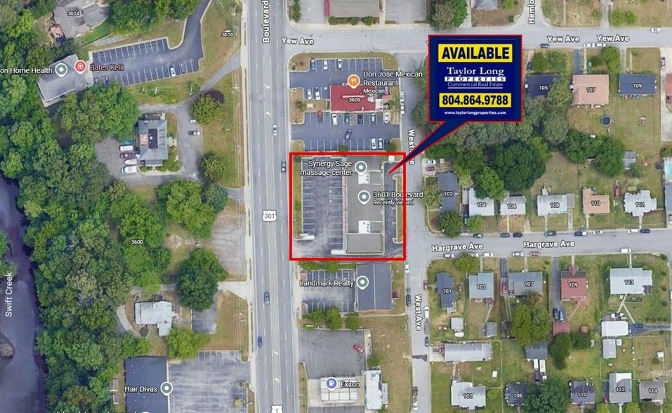 3601 Boulevard, Colonial Heights, VA à vendre - Aérien – Image 2 sur 2