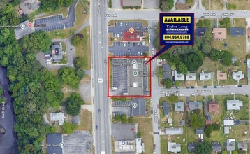 3601 Boulevard, Colonial Heights, VA - Vue aérienne vue de carte