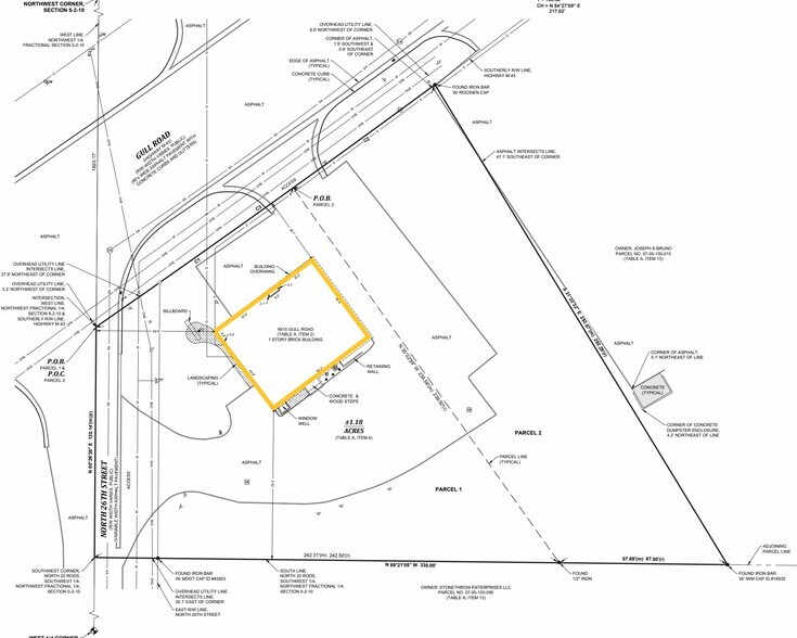 6010 Gull Rd, Kalamazoo, MI à louer - Plan cadastral – Image 2 sur 2