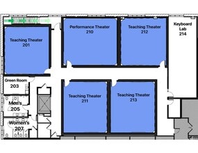 100 E Tujunga Ave, Burbank, CA à louer Plan de site– Image 2 sur 2