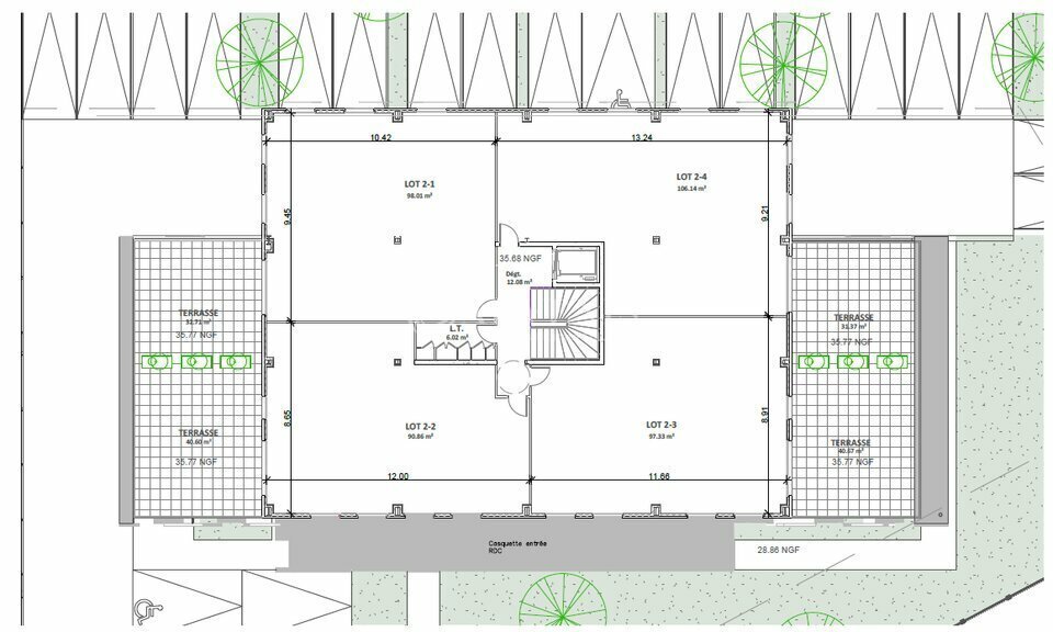 Bureau dans Bessan à vendre - Plan d’étage – Image 3 sur 4