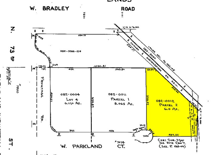 7020 W Parkland Ct, Milwaukee, WI à vendre - Plan cadastral – Image 2 sur 6