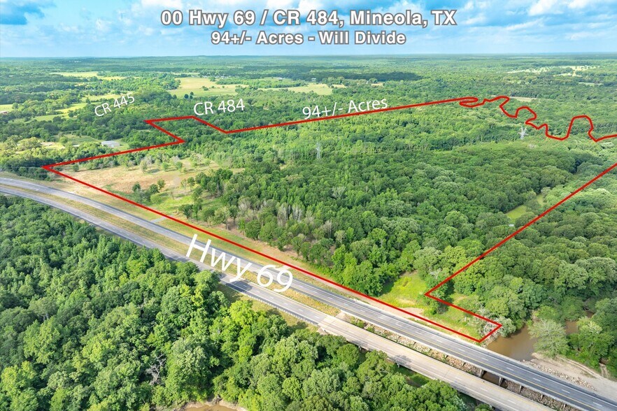 00 Hwy 69/CR 484 hwy, Mineola, TX à vendre - Photo de l’immeuble – Image 1 sur 18