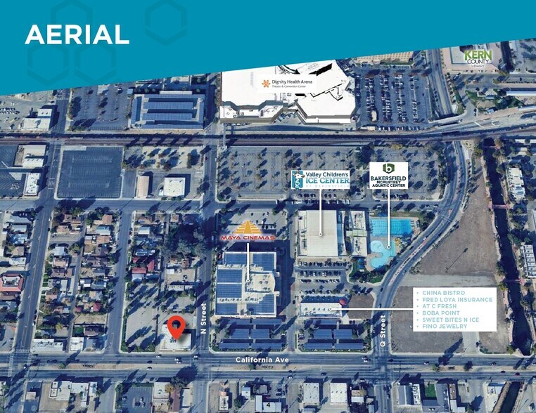 1100 California Ave, Bakersfield, CA à vendre - Photo de l’immeuble – Image 3 sur 3