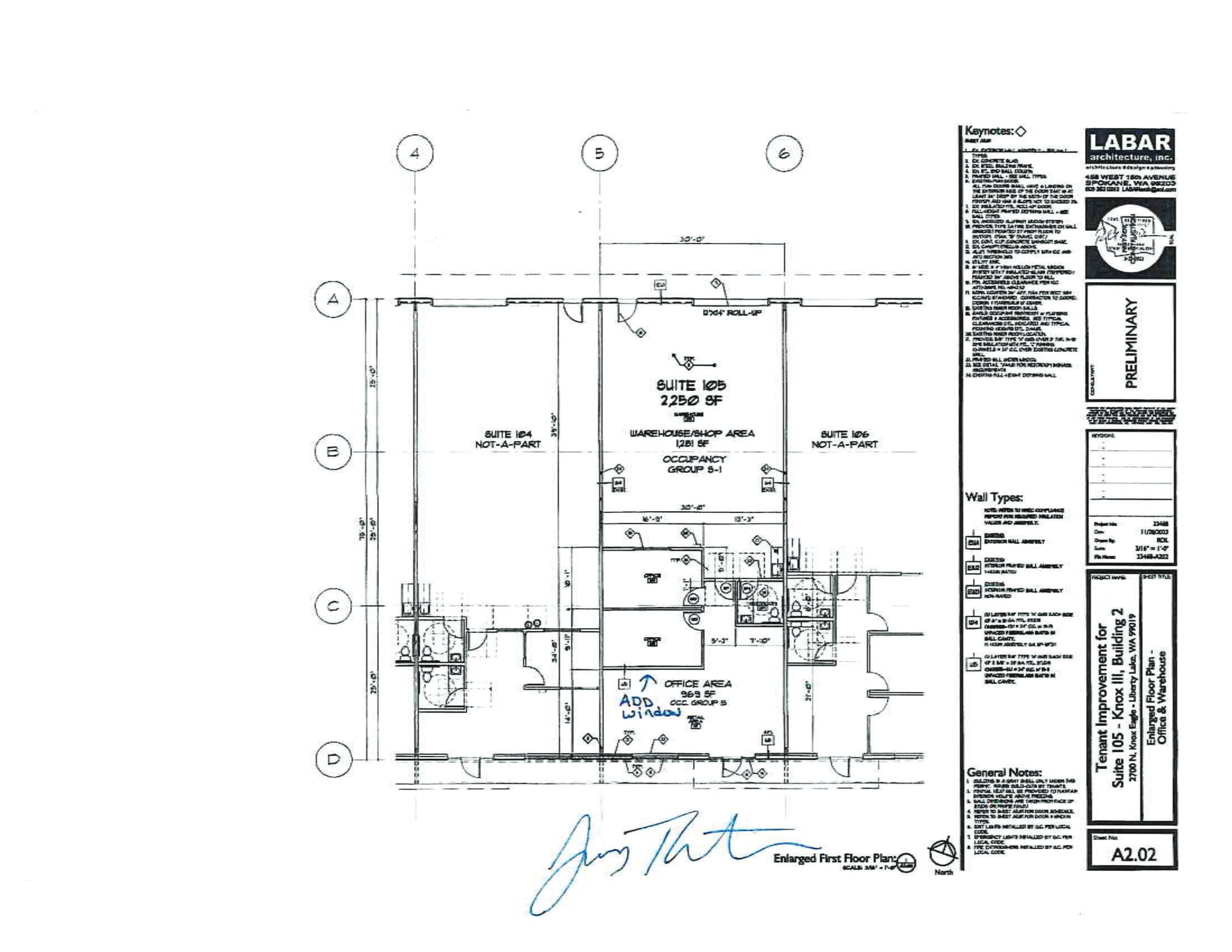 2700 N Eagle Ln, Liberty Lake, WA à louer Plan de site– Image 1 sur 2