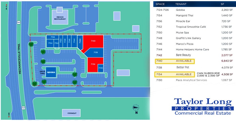 7124-7156 Mechanicsville Tpke, Mechanicsville, VA à louer - Photo de l’immeuble – Image 2 sur 10