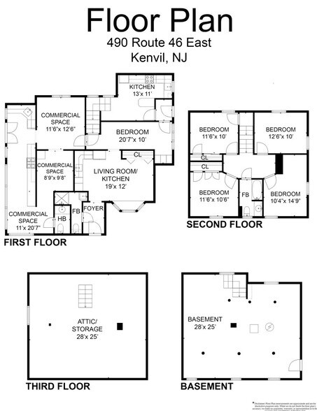 490 US Highway 46, Kenvil, NJ à vendre - Plan d’étage – Image 2 sur 37