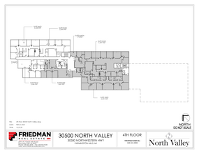 30500 Northwestern Hwy, Farmington Hills, MI à louer Plan d’étage– Image 2 sur 2