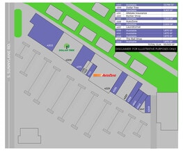 4303-4349 SE 15th St, Del City, OK à louer Plan de site– Image 1 sur 1