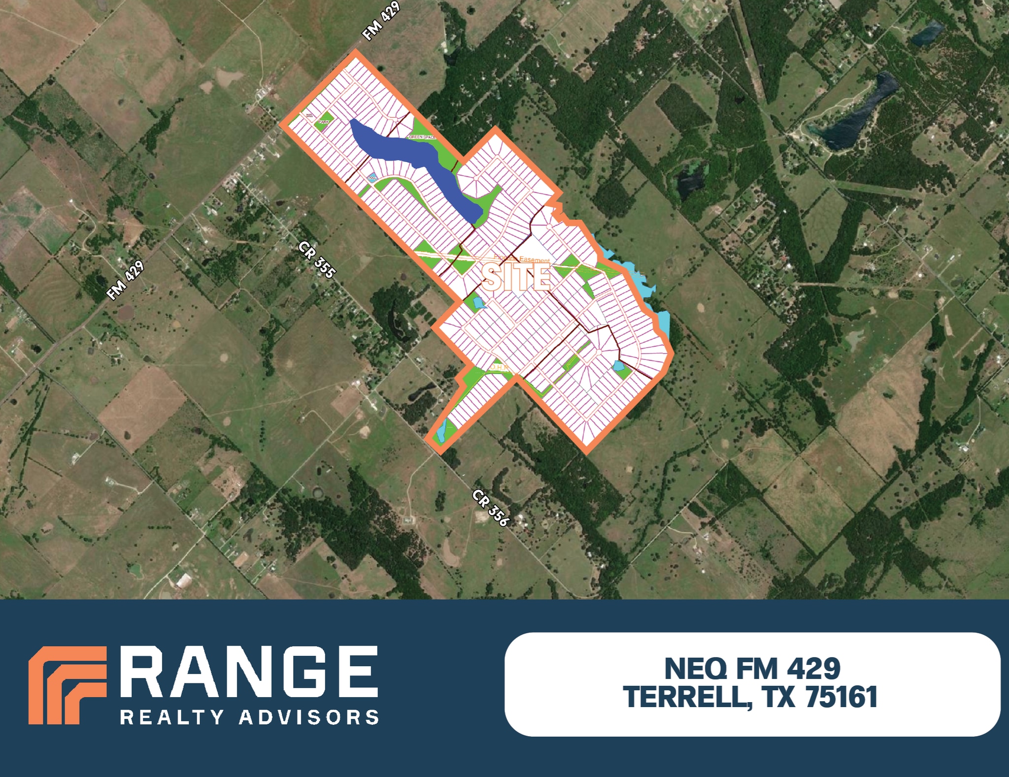 NEQ FM 429 & CR 353, Terrell, TX à vendre Aérien– Image 1 sur 2