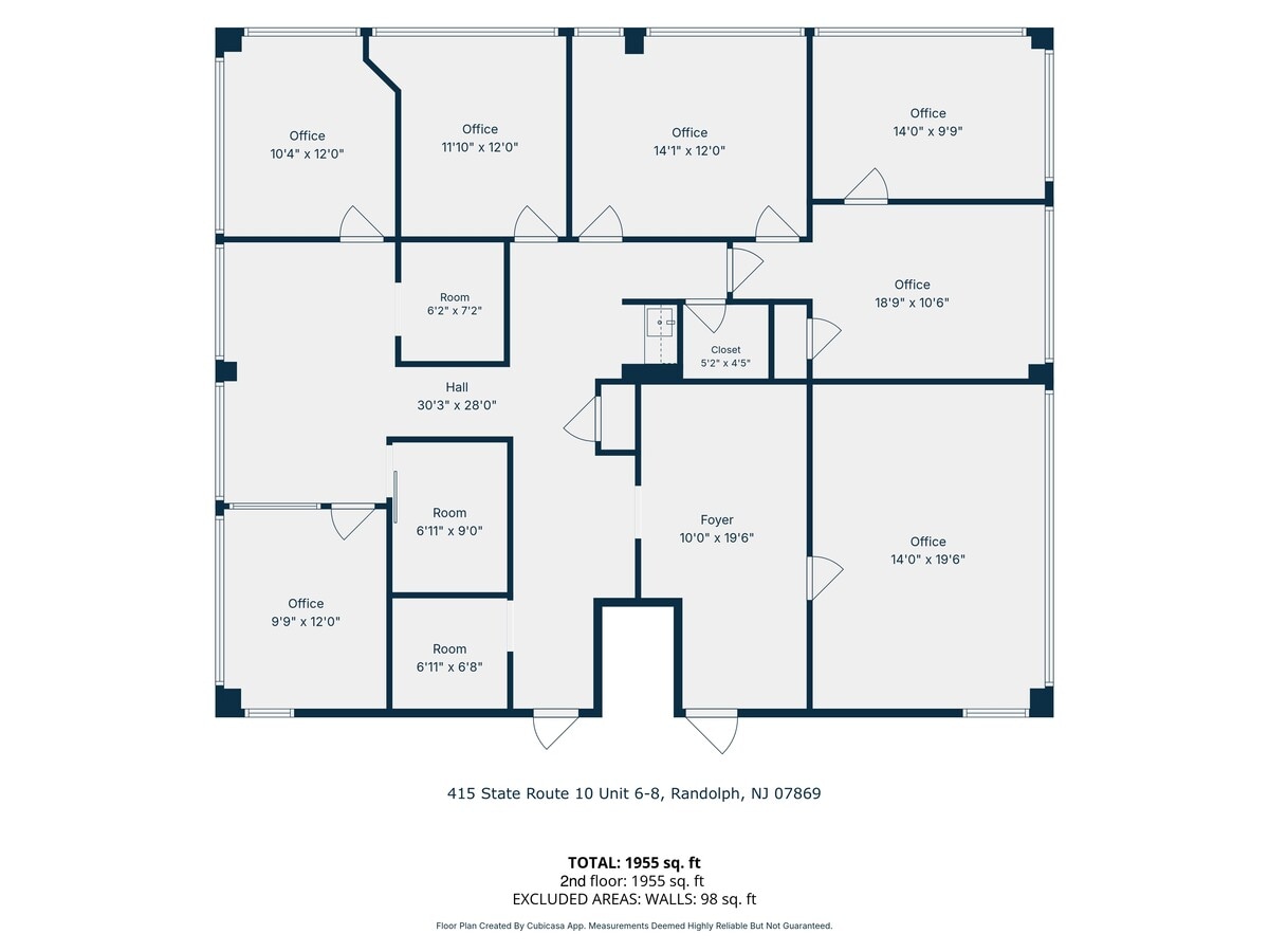 415 State Route 10, Randolph, NJ 07869 - Lot 8 - - Plan d’étage - Image 1 of 1