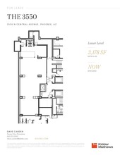 3550 N Central Ave, Phoenix, AZ à louer Plan d’étage– Image 1 sur 1