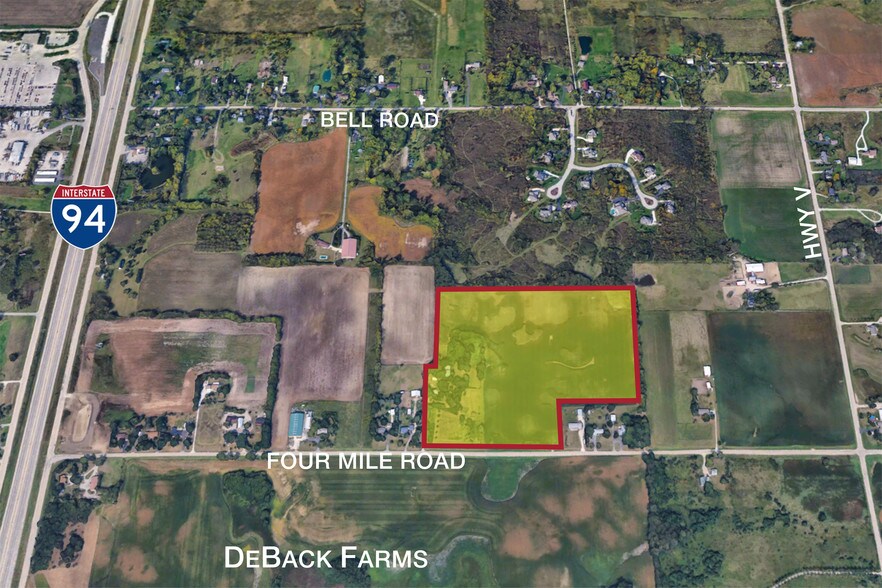 13010 4 Mile Rd, Franksville, WI à vendre - Aérien – Image 2 sur 2