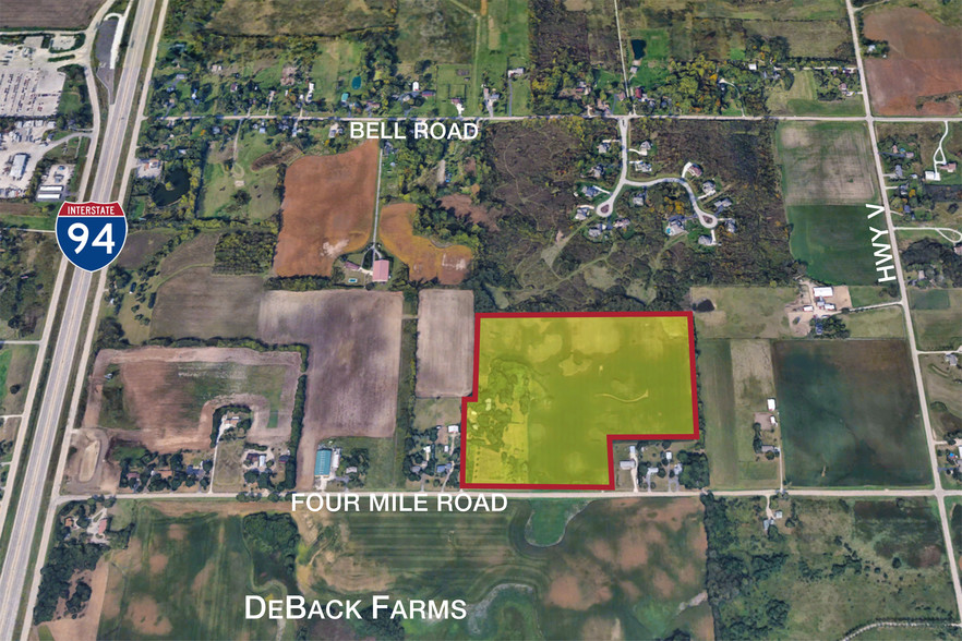 13010 4 Mile Rd, Franksville, WI à vendre - Aérien – Image 2 sur 2