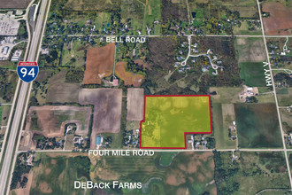 13010 4 Mile Rd, Franksville, WI - VUE AÉRIENNE  vue de carte