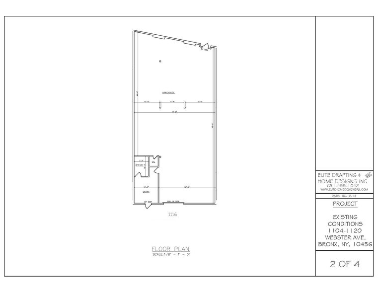1116 Webster Ave, Bronx, NY à louer - Photo de l’immeuble – Image 2 sur 6