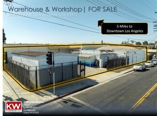 Plus de détails pour 3408 Trinity St, Los Angeles, CA - Industriel/Logistique à vendre