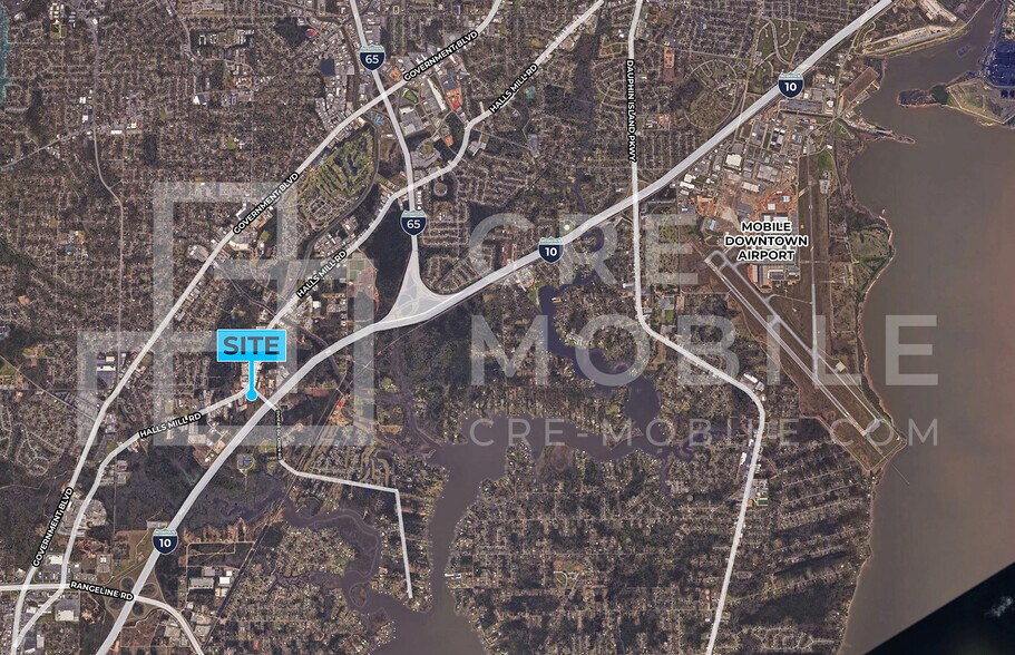 3500 Riviere du Chien Ct, Mobile, AL à vendre - Aérien – Image 3 sur 3