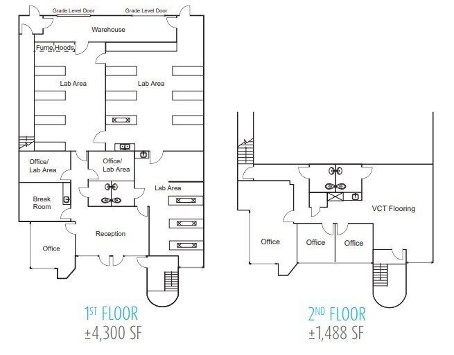 6342 Ferris Sq, San Diego, CA à louer Plan d’étage– Image 1 sur 1
