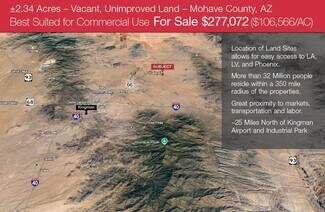 Plus de détails pour 2.34 Acres Mohave County, Kingman, AZ - Terrain à vendre