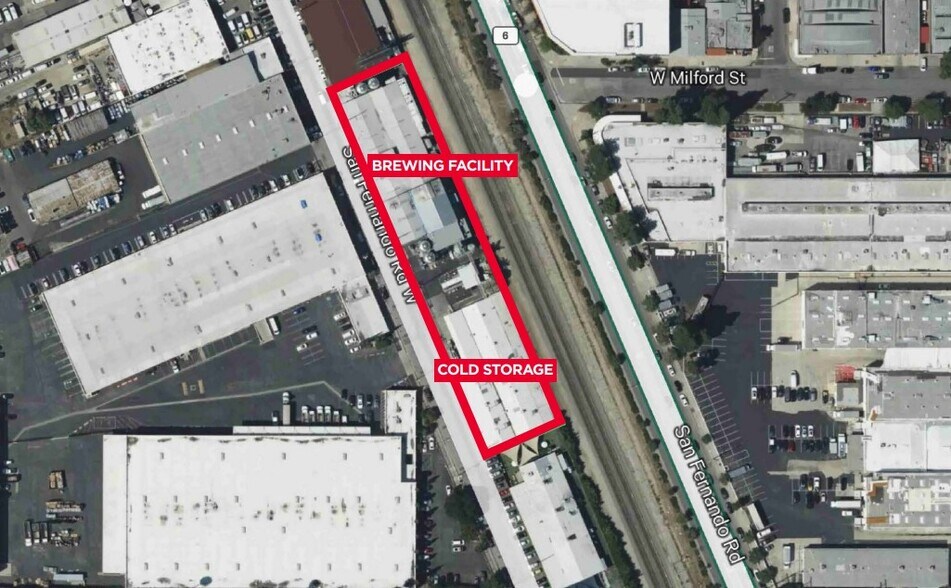 5430-5440 W San Fernando Rd, Los Angeles, CA à louer - Photo de l’immeuble – Image 1 sur 1
