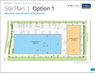Plus de détails pour 800 Maple Grove Rd, Cambridge, ON - Industriel/Logistique à louer