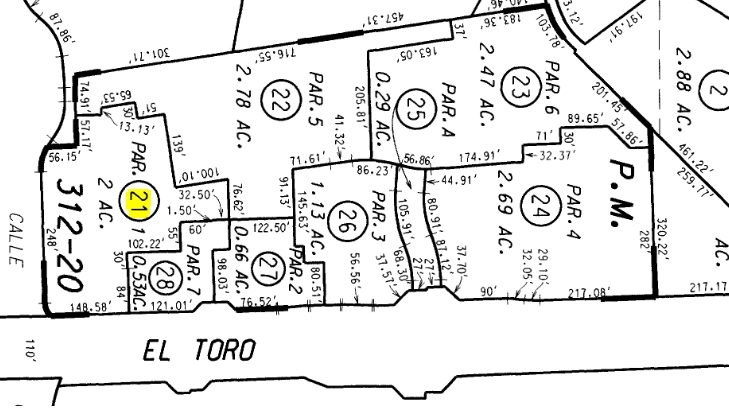 24361 El Toro Rd, Laguna Woods, CA à louer - Plan cadastral – Image 2 sur 15