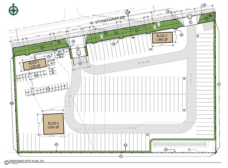 2239 Stonehurst Dr, Rialto, CA à louer - Plan de site – Image 2 sur 3