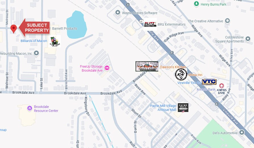 3855 Melrose St, Macon-Bibb, GA à louer - Photo de l’immeuble – Image 3 sur 9