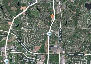 961 Arbor Vitae St, Edwardsville, IL - VUE AÉRIENNE  vue de carte