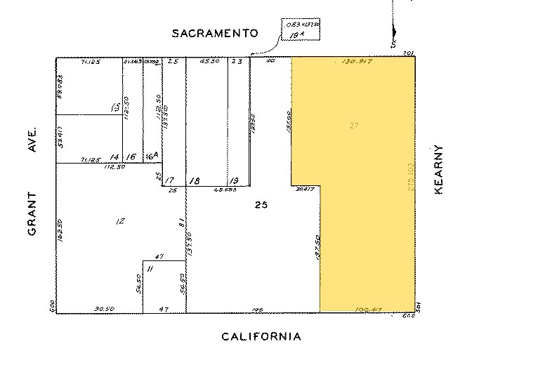 600 California St, San Francisco, CA à louer - Plan cadastral – Image 2 sur 28