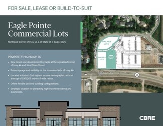 Plus de détails pour NEC W. State St. & Highway 44, Eagle, ID - Terrain à louer