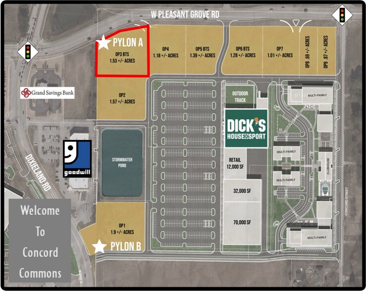 W Pleasant Grove Rd, Lowell, AR à vendre - Plan de site – Image 3 sur 8