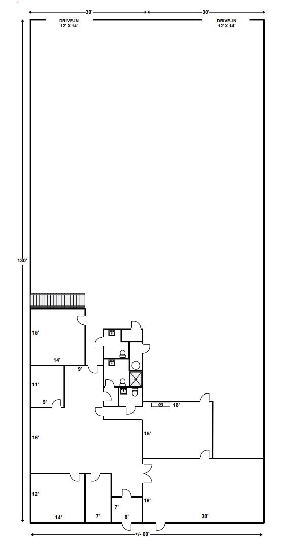9000 Sweet Valley Dr, Valley View, OH à louer Plan d’étage– Image 1 sur 4
