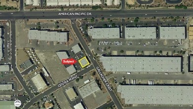 1168-1170 Center Point Dr, Henderson, NV - Vue aérienne vue de carte