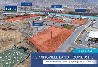 Plus de détails pour TBD N N Frontage Rd, Springville, UT - Terrain à louer