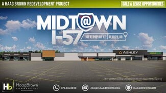 Plus de détails pour 101 N Poplar St, Searcy, AR - Local commercial à vendre