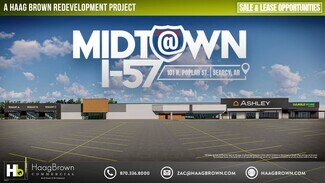 Plus de détails pour 101 N Poplar St, Searcy, AR - Local commercial à vendre