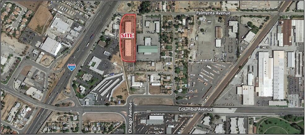 1710 Palmyrita Ave, Riverside, CA à louer - Aérien – Image 2 sur 3