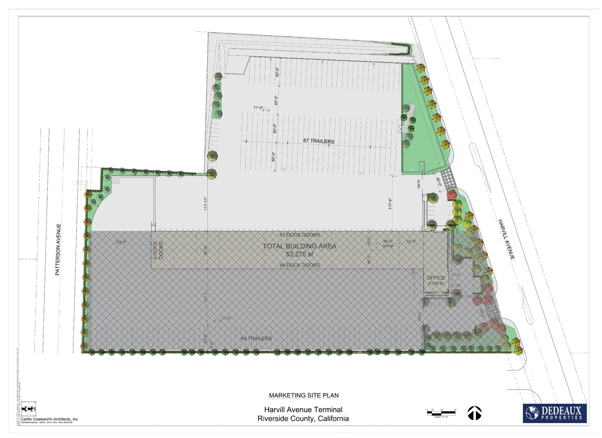 19885 Harvill Ave, Perris, CA à louer Plan de site– Image 1 sur 3