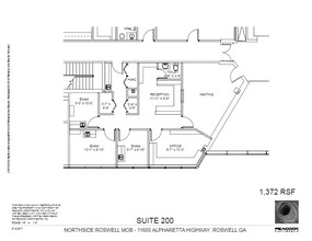 11685 Alpharetta Hwy, Roswell, GA à louer Plan de site– Image 1 sur 1