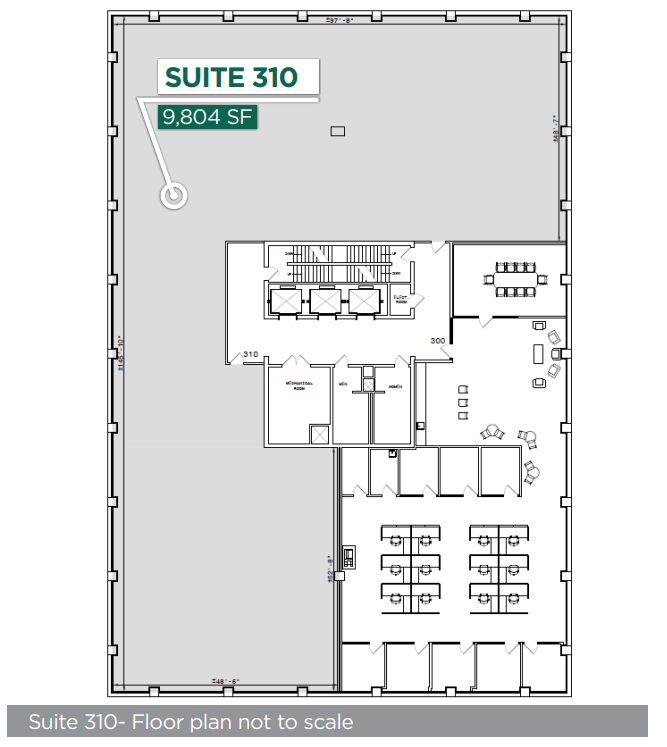 202 W Berry St, Fort Wayne, IN à louer Plan d’étage– Image 1 sur 1