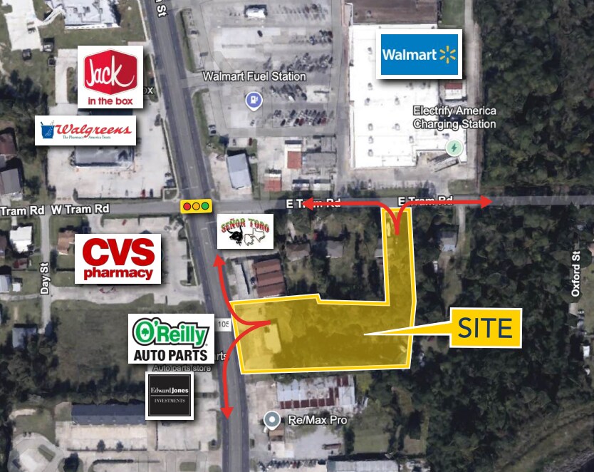 140 E Tram Rd, Vidor, TX à vendre Aérien– Image 1 sur 2