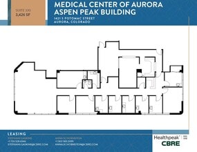1411 S Potomac St, Aurora, CO à louer Plan d’étage– Image 1 sur 2