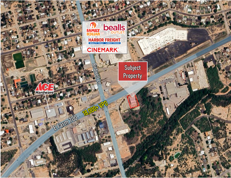 1706 E FM 700, Big Spring, TX à vendre - Aérien – Image 3 sur 3