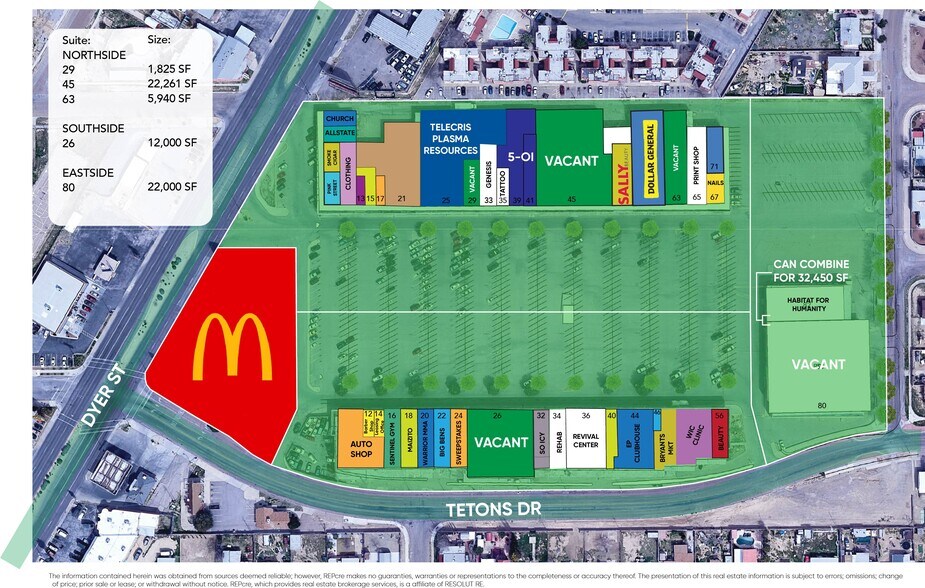 8500 Dyer St, El Paso, TX à louer - Photo de l’immeuble – Image 2 sur 2