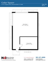 2112 S Congress Ave, West Palm Beach, FL à louer Plan d’étage– Image 1 sur 1