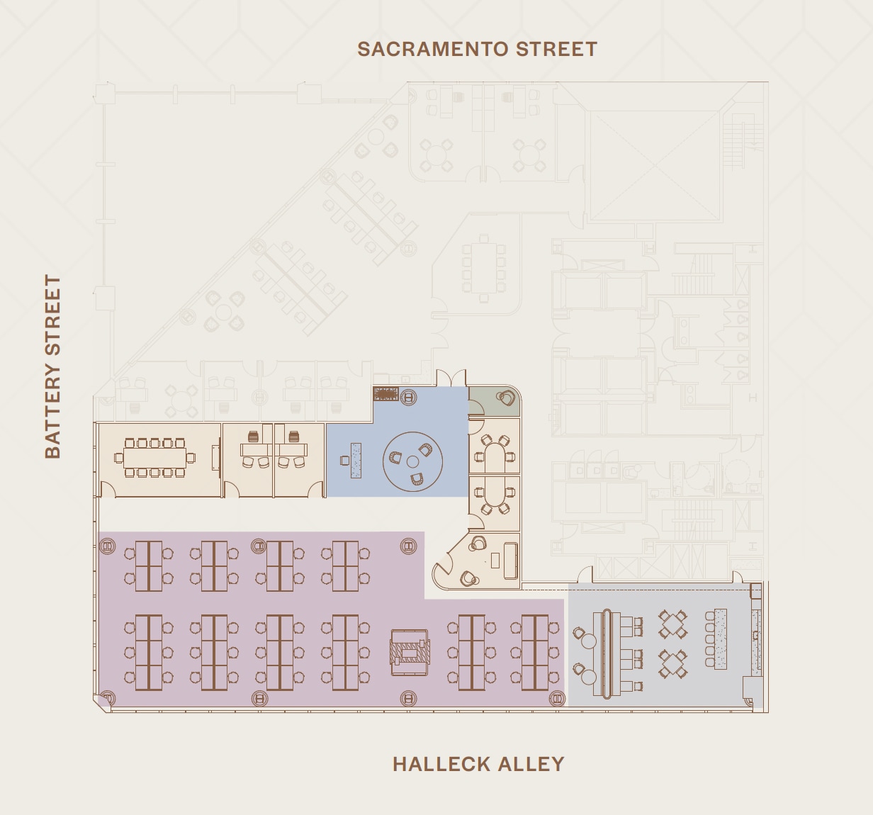 353 Sacramento St, San Francisco, CA à louer Photo intérieure– Image 1 sur 1